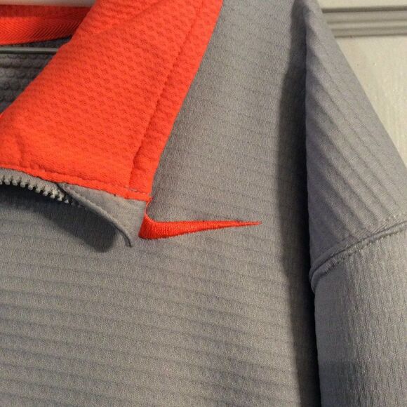 Nike Mens Therma Fit 1/4 zip golf swoosh jacket Large L athletic sportswear - Picture 4 of 4